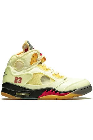 Jordan Sneakers Air 5 Retro SP "Sail" x Off-White