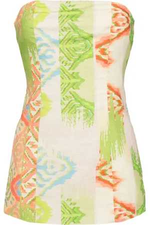 Never Fully Dressed Top con stampa astratta