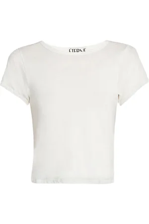 ÉTERNE T-shirt crop girocollo