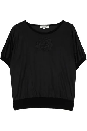 Dior T-shirt con ricamo
