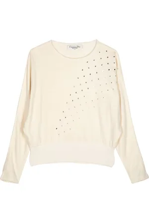 Dior Maglione con strass