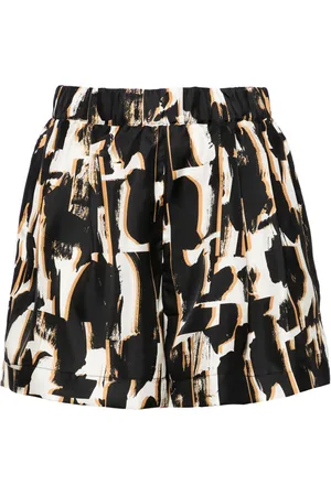 ASCENO Shorts Zurich con stampa astratta