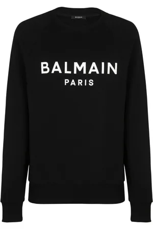 Balmain Felpa Paris con stampa
