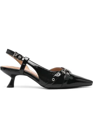 Ganni Pumps con fibbia 55mm