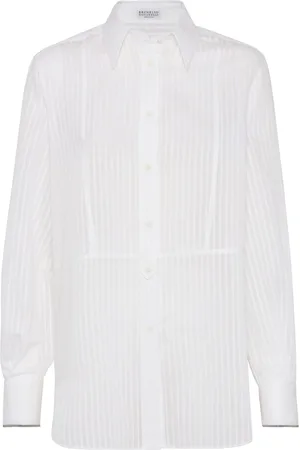 Brunello Cucinelli Camicia a righe