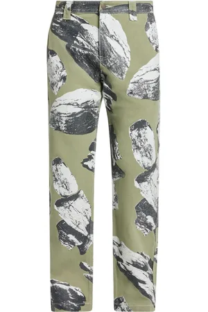 MARKET Pantaloni Talus con stampa grafica