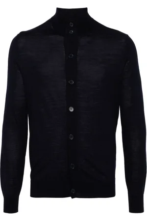 BALLANTYNE Cardigan a collo alto