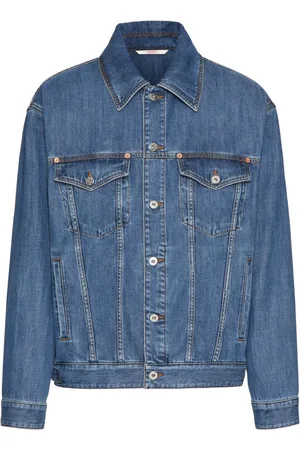 VALENTINO GARAVANI Giacca denim con applicazione