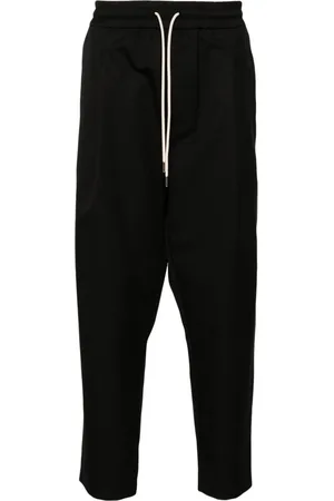 Drôle de Monsieur Pantaloni crop con coulisse