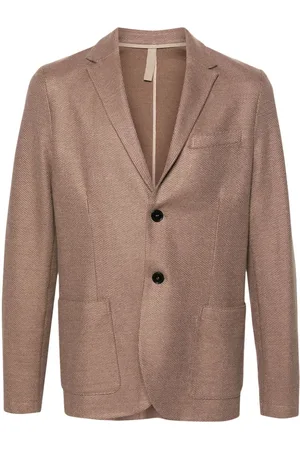 Harris Wharf London Blazer monopetto con revers a lancia