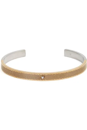 Maison Margiela Bracciale rigido con dettaglio Star
