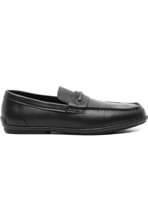 Calvin Klein Mocassini in pelle con placca logo