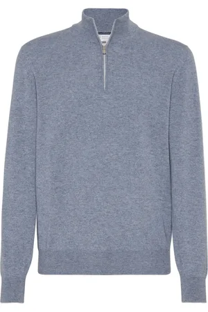 Brunello Cucinelli Polo con zip