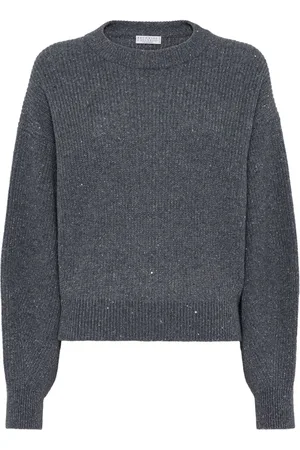 Brunello Cucinelli Maglione con paillettes