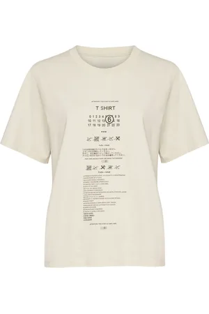 Maison Margiela T-shirt con stampa Care Label