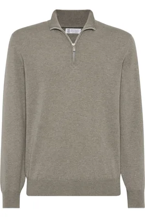 Brunello Cucinelli Polo con zip