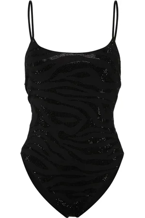 MC2 SAINT BARTH Costume intero Cecille con cristalli