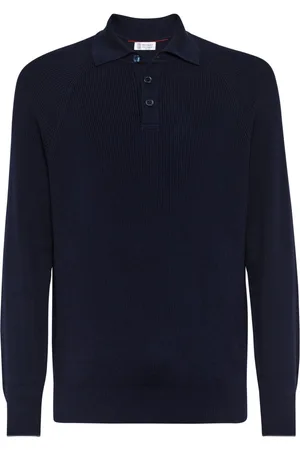 Brunello Cucinelli Polo con ricamo logo