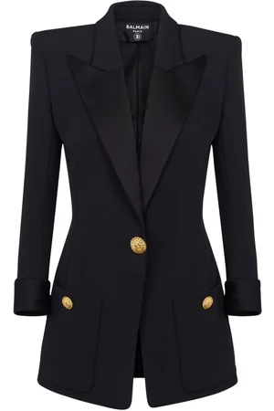 Balmain Blazer con revers a lancia