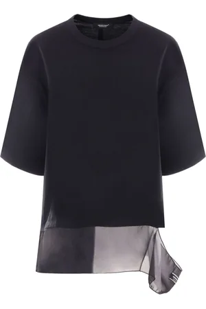 UNDERCOVER T-shirt con maniche a spalla bassa