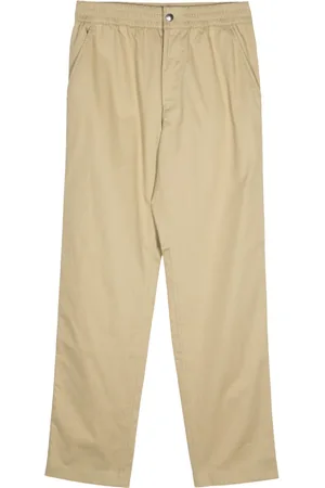 Maison Kitsuné Pantaloni con ricamo
