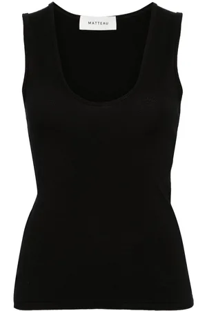 MATTEAU Canotta con scollo a U