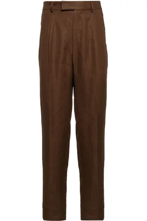 Ermenegildo Zegna Pantaloni slim con pieghe