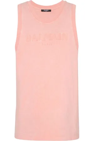 Balmain Top con ricamo