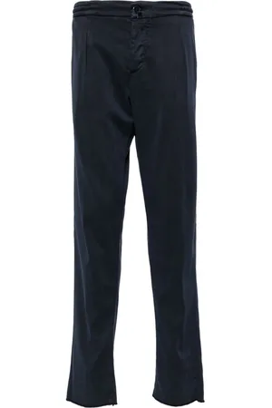 Kiton Pantaloni affusolati plissettati