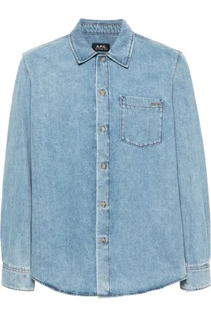 A.P.C. Camicia Vittorio Brodée Poitrine