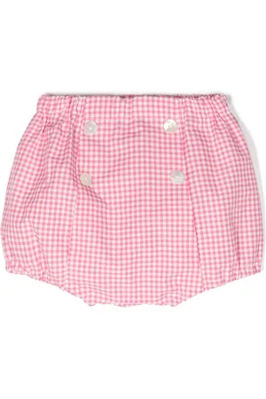 SIOLA Shorts doppiopetto a quadretti
