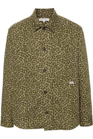 Maison Kitsuné Giacca-camicia a fiori