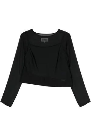 Maison Margiela Top semi trasparente