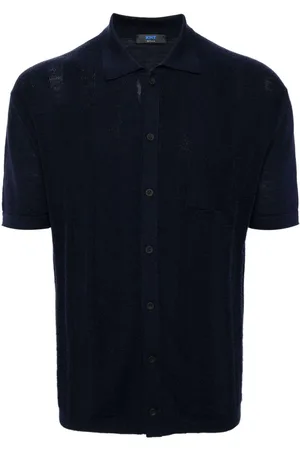 Kiton Camicia con colletto polo