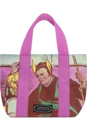 UNDERCOVER Borsa tote con stampa