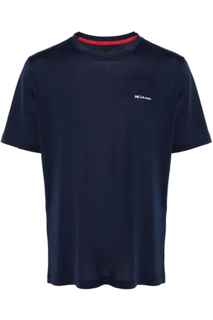 Kiton T-shirt con ricamo