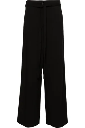 Totême Pantaloni a palazzo con cintura