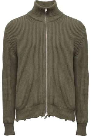 Maison Margiela Giacca a coste con zip