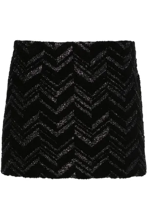 Missoni Minigonna con motivo a zigzag