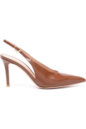 Gianvito Rossi Pumps Robbie con cinturino posteriore 85mm