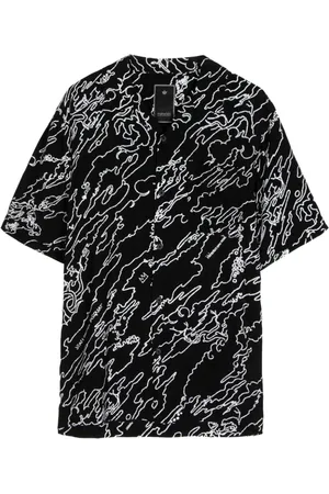 Maharishi Camicia Maha Basquiat con stampa astratta