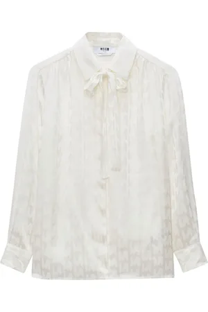 Msgm Camicia con effetto devor??