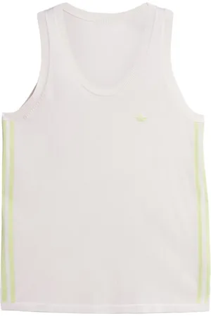 adidas Top smanicato con ricamo