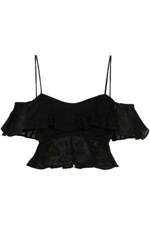Isabel Marant Top Eliani con ricamo
