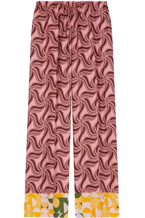 DRIES VAN NOTEN Pantaloni a gamba ampia