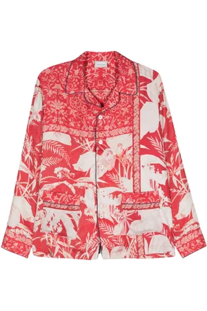 PIERRE-LOUIS MASCIA Camicia a fiori