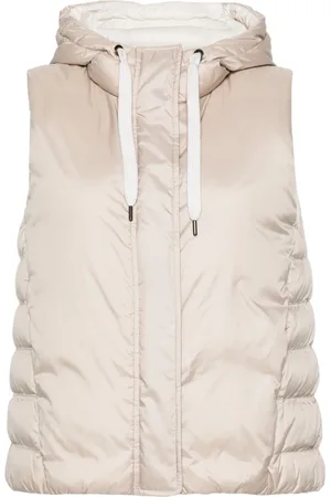 Brunello Cucinelli Gilet imbottito con dettaglio Monili