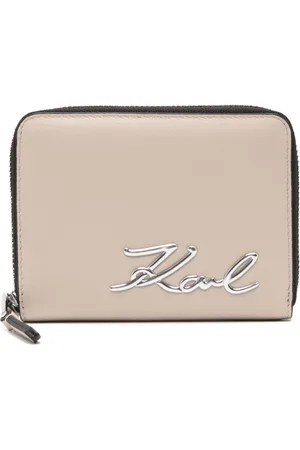 Karl Lagerfeld Portafoglio con placca logo