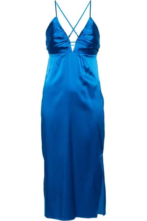 Calvin Klein Abito midi con scollo a V