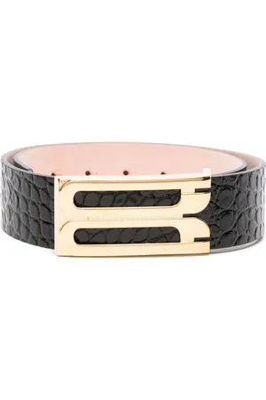 Victoria Beckham Cintura con placca logo